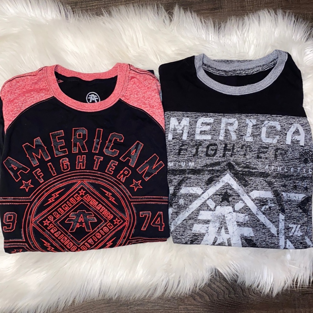 American fighter shirts bundle size L